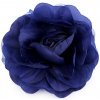 Spona do vlasů Prima-obchod Brož / ozdoba růže Ø10 cm, barva 5 modrá safírová