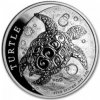 New Zealand Mint stříbrná mince Turtle 2019 1 Oz