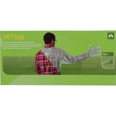 Kerbl Rukavice veterinární přes rameno 120 cm – Zbozi.Blesk.cz