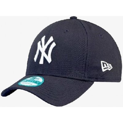 New Era 9FORTY MLB League Basic New York Yankees Strapback Navy / White – Zboží Mobilmania