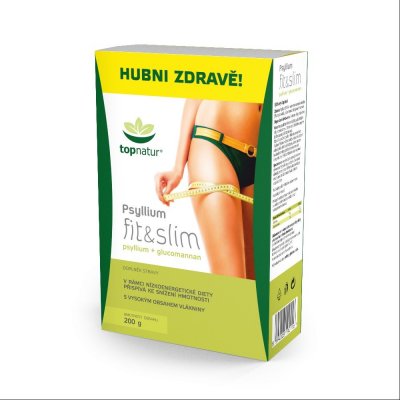 TOPNATUR Psyllium Fit and Slim vláknina na hubnutí 200 g – Hledejceny.cz