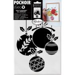 Aladine Šablona 20x30 cm Vánoční ozdoby – Zboží Dáma