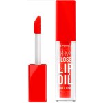 Rimmel London Oh My Gloss! Lip Oil hydratační olej na rty 004 Vivid Red 4,5 ml – Zboží Dáma