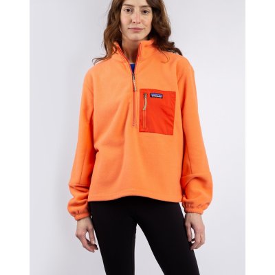 Patagonia W's Microdini 1/2 Zip P/O Coho Coral – Zboží Mobilmania