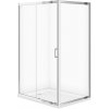 Sprchové kouty CERSANIT Posuvný sprchový kout ARTECO 120x90x190 průhledné sklo S157-012