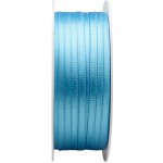 STUHA a. s. Dobruška Atlasová stuha 3 mm 108443 modrá 20 m – Zboží Dáma