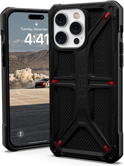 Pouzdro UAG Monarch Kevlar iPhone 14 Pro Max černé