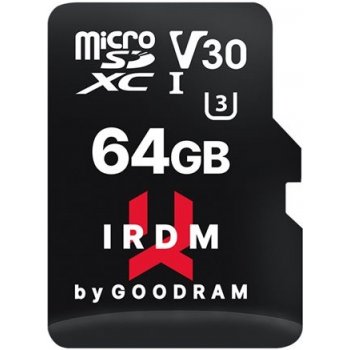 GoodRAM microSD UHS-I U3 64 GB IR-M3AA-0640R12