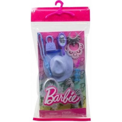 Barbie módní doplňky Modrý klobouk – Zboží Mobilmania