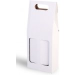 Alkohol.cz Obal na 2 láhve bílá Andula – Sleviste.cz