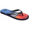 Dětské žabky a pantofle Quiksilver Molokai Lava Division Black Red Blue