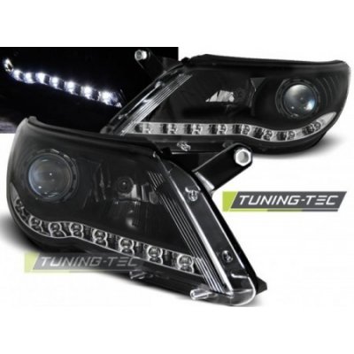 Světla přední VW TIGUAN 10.07-11 DAYLIGHT BLACK – Zboží Mobilmania