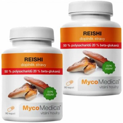 MycoMedica Reishi 50 % 180 kapslí – Hledejceny.cz