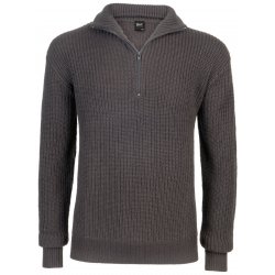 Brandit svetr Marine Pullover Troyer antracit