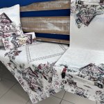 Tegatex Gobelínový ubrus chenille venkovská chalupa 40x100 cm – Hledejceny.cz