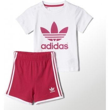 Adidas TEE SHORT set bílá