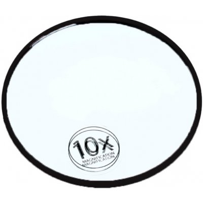 BIO NAILS Zvětšovací kosmetické zrcátko 10x Barva: černá – Zboží Mobilmania