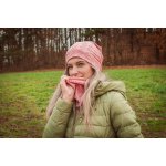 Ebbie čepice madeira lososově růžová – Zboží Mobilmania