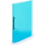 Karton P+P 2 kroužkový pořadač A4 2 cm průhledný modrý – Sleviste.cz