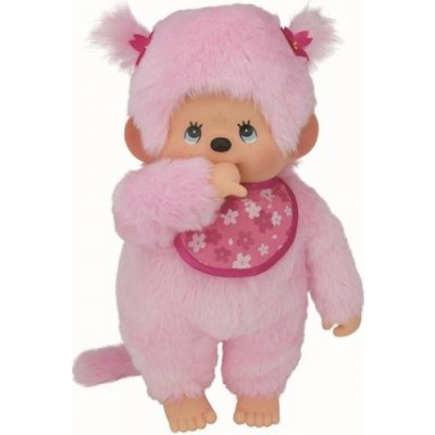 Monchhichi růžová holka Mončiči 45 cm – Sleviste.cz