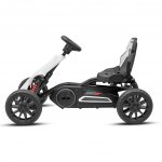 Go-kart Baby Mix Speedster dětská šlapací motokára bílá – Zboží Dáma