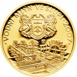 ČNB Zlatá mince 2500 Kč Vodní mlýn ve Slupi 2007 Proof 7,78 g – Zboží Mobilmania