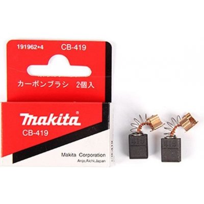 Makita 191962-4 sada uhlíků (kartáčů) CB-419 = CB-406,407 – Hledejceny.cz