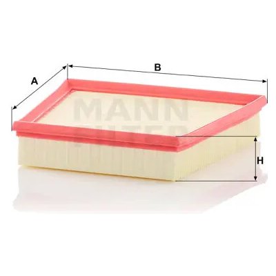 MANN FILTER Vzduchový filtr C 26 042 – Hledejceny.cz