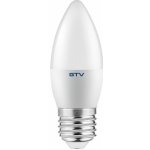 GTV LED žárovka C30 E27 6W 3000K LD-SMGC30C-60 – Zboží Živě