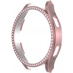 SES Luxusní ochranný kryt se sklem pro Samsung Galaxy Watch 5 40 mm - světle růžový 15064 – Sleviste.cz