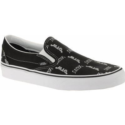 Vans classic slip-on Shadow Vans black/True White – Zboží Dáma