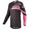 Dres na motorku Alpinestars Stella Fluid Chaser 2022 Lady černo-růžový