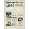 Přání Narozeninové noviny 1944 s vlastním textem a fotografií S fotografií