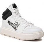 Love Moschino sneakersy JA15284G1GIAC10A Bianco/Nero – Zboží Mobilmania
