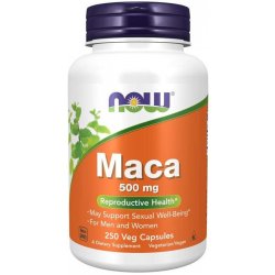 Now Foods Maca 500 mg 250 kapslí