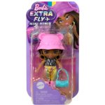 Mattel Barbie® Extra Mini minis! Panenka v růžovém ušatém kloboučku – Zboží Dáma