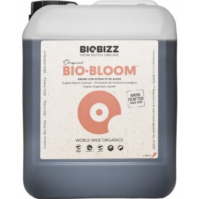 Biobizz Bio-Bloom 5l biologické hnojivo pro květ – Zboží Mobilmania