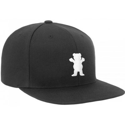 GRIZZLY OG BEAR SNAPBACK Black / White BKWH