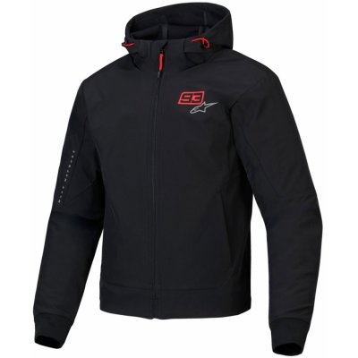 Alpinestars RADIUM TECH HOODIE MM93 2025 černo-červeno-šedá | Zboží Auto