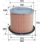 VALEO Vzduchový filtr 585764 – Hledejceny.cz