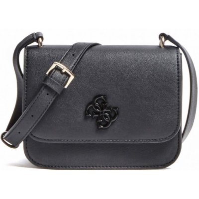 Guess kabelky s dlouhým popruhem NOELLE MINI crossbody FLAP černá – Sleviste.cz