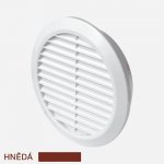 Den Braven kulatá 58 / 45 mm hnědá – Sleviste.cz