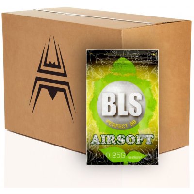BLS 20x kuličky BLS BIO 0,25g, 4000 BBs - Bílé (krabice) – Zboží Mobilmania