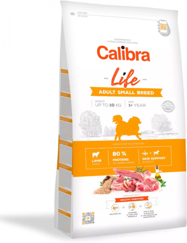 Calibra Dog Life Adult Small Breed Lamb 6 kg