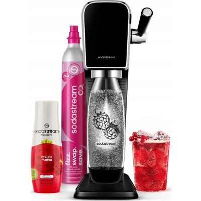 Sodastream ART Black Malina Zero Mpack – Zboží Dáma