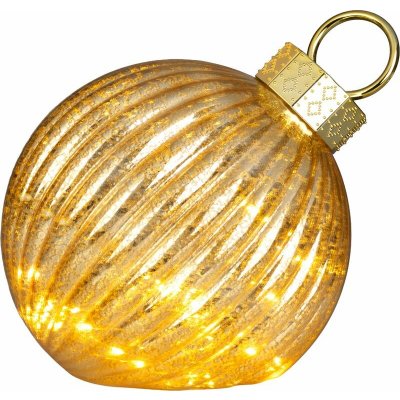 MagicHome Vianoce Dekorace MagicHome Vánoce, Vánoční koule, 12xLED teplá bílá, 2xAA, IP20 18x15x17 cm – Hledejceny.cz