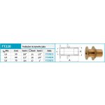 Novaservis Prodloužení do bytového jádra 1/2"x3/4" FT220/20 – Zbozi.Blesk.cz