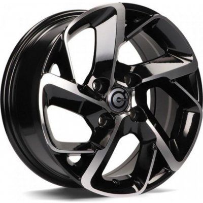 Carbonado NANTES 7x16 4x108 ET25 black polished – Hledejceny.cz