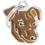 My Family Známka Friends pinscher hnědý – Zbozi.Blesk.cz