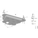 Kryt pod motor FORD FOCUS IV Sedan (HM) - Plech - 8595698044242 – Hledejceny.cz